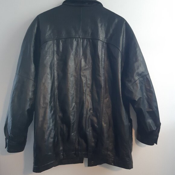 Genuine leather coat from the Very Trendy Brand Small for men - Picture 3 of 5